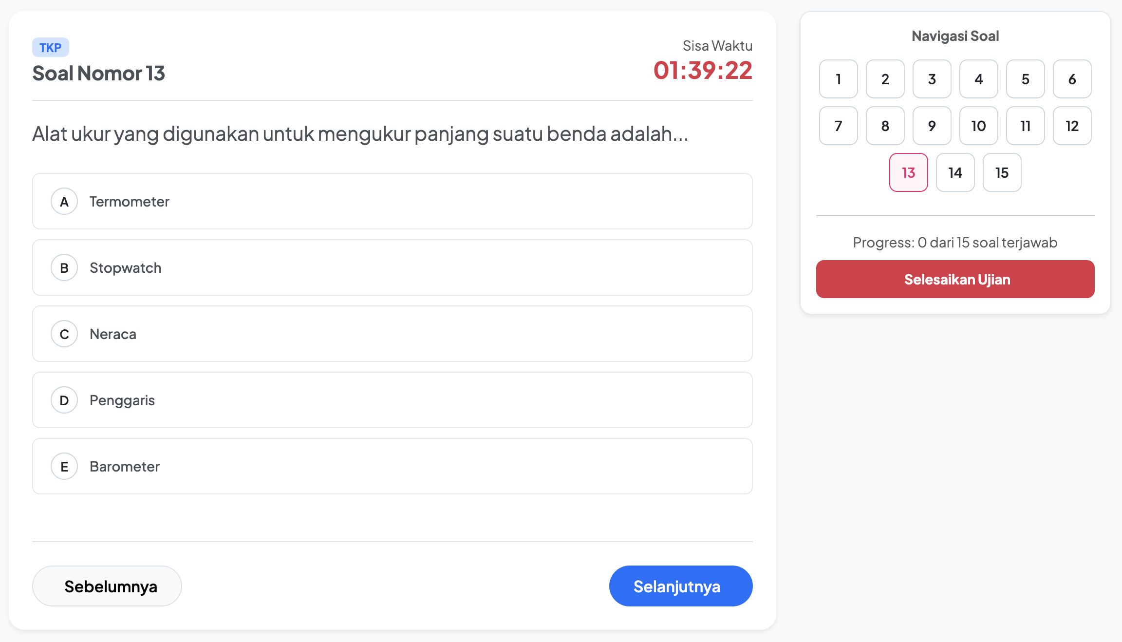 Tryout Simulasi